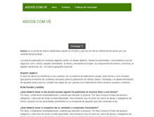 Tablet Screenshot of barinas.adoos.com.ve